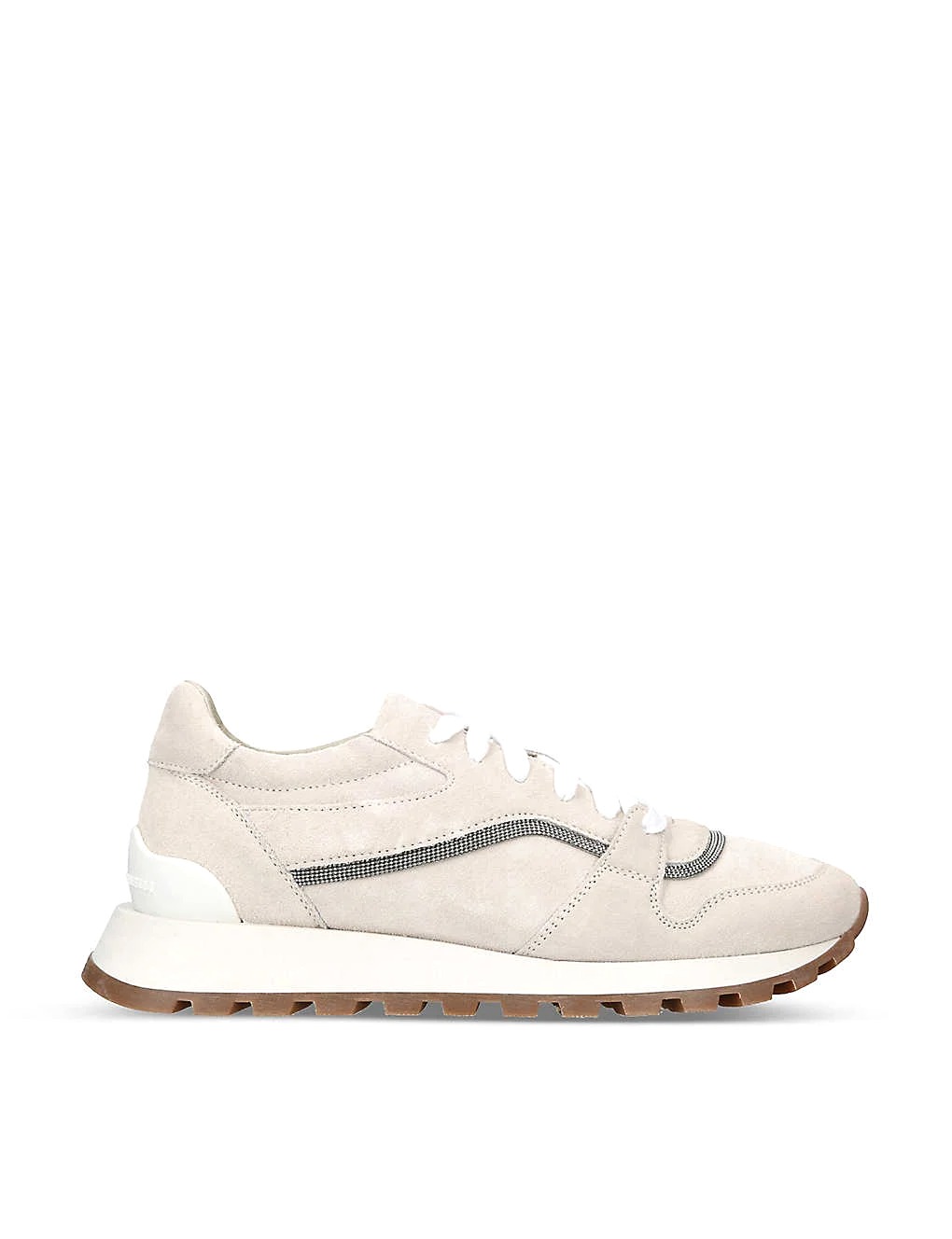 GIÀY BRUNELLO CUCINELLI Runner low-top suede trainers