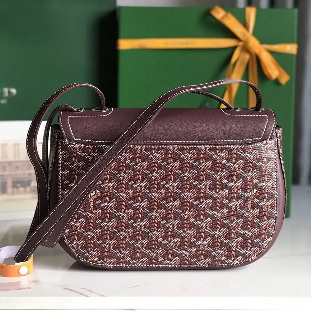 TÚI GOYARD Unisex 233 Bag-Maroon