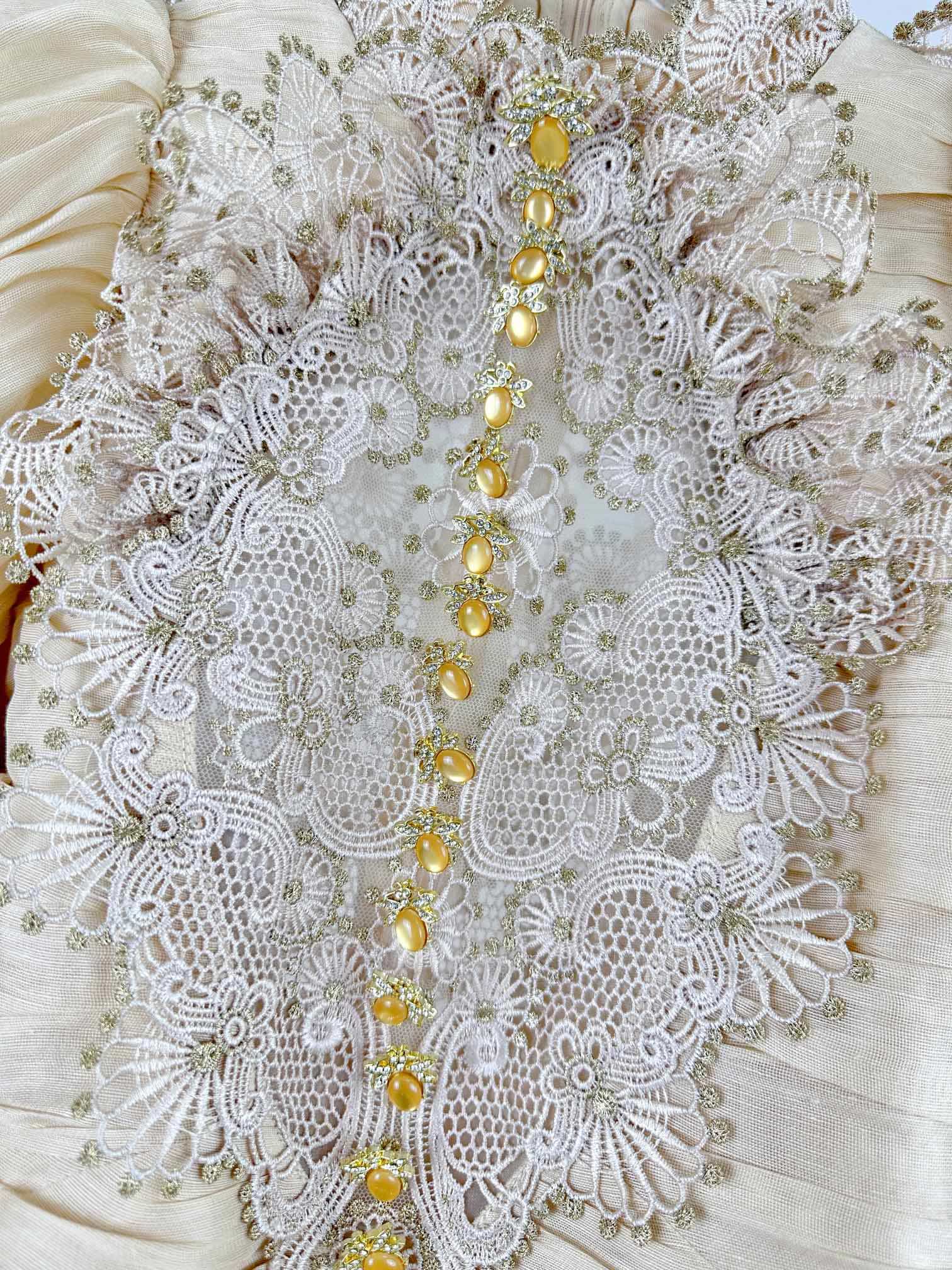 ÁO ZIMMERMANN Tay bồng Vintage Dress