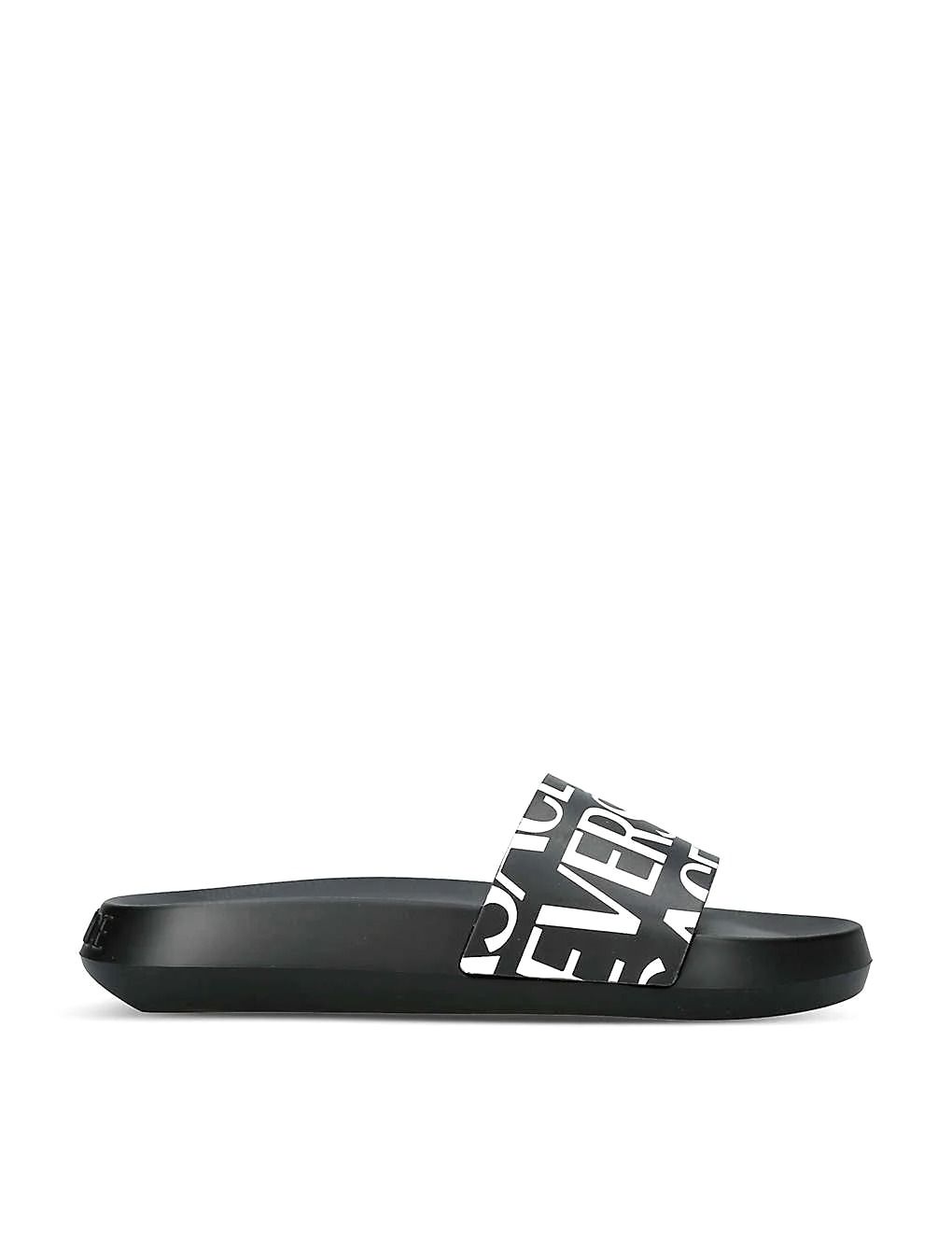 DÉP VERSACE Logo-print rubber sliders