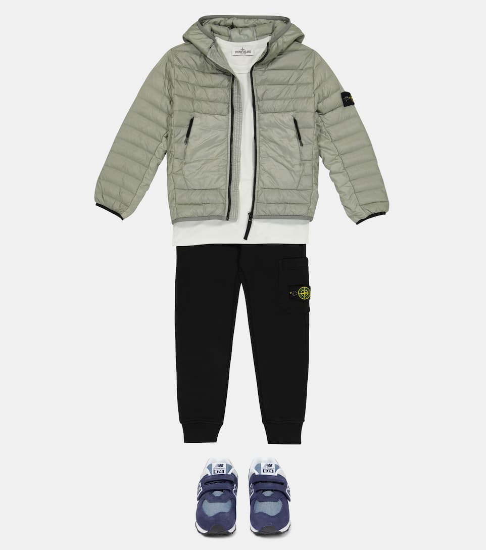 ÁO STONE ISLAND JUNIOR Quilted down jacket 9 -16 years