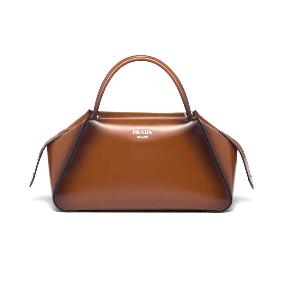 TÚI Prada Medium Brushed Leather Prada Supernova Handbag-Brown