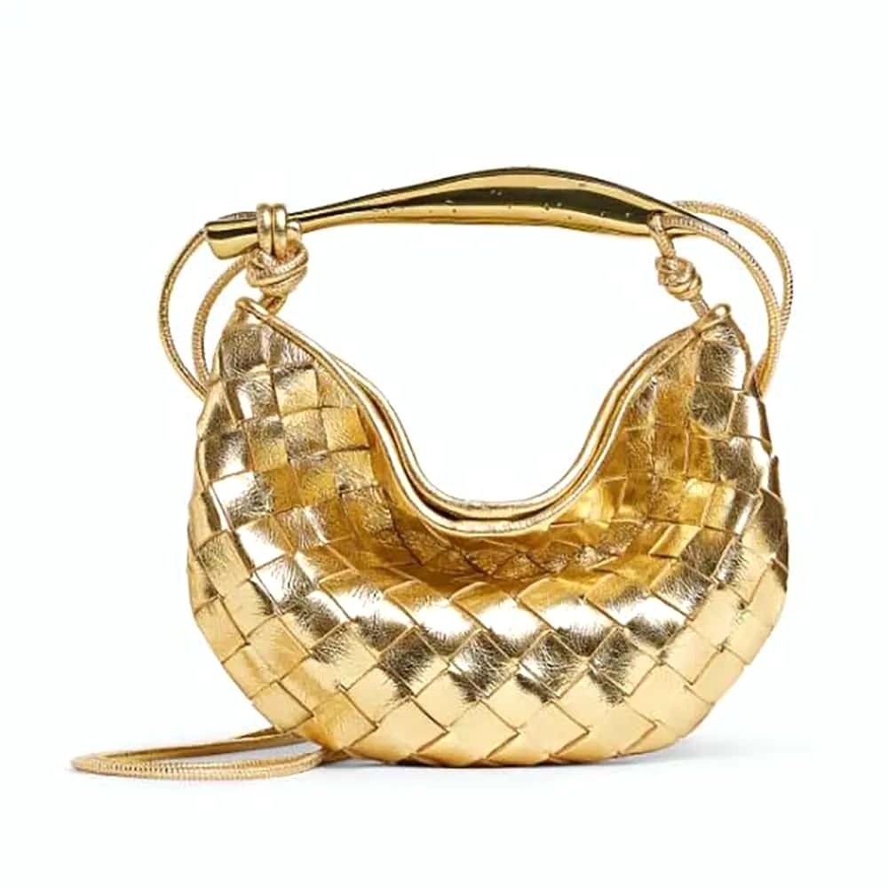 TÚI Bottega Veneta Women Baby Sardine-Gold