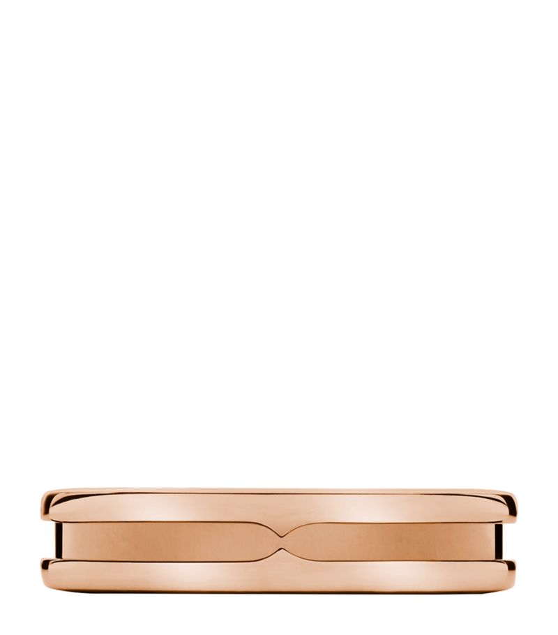 Nhẫn BVLGARI Rose Gold B.zero1 Ring vàng hồng18K