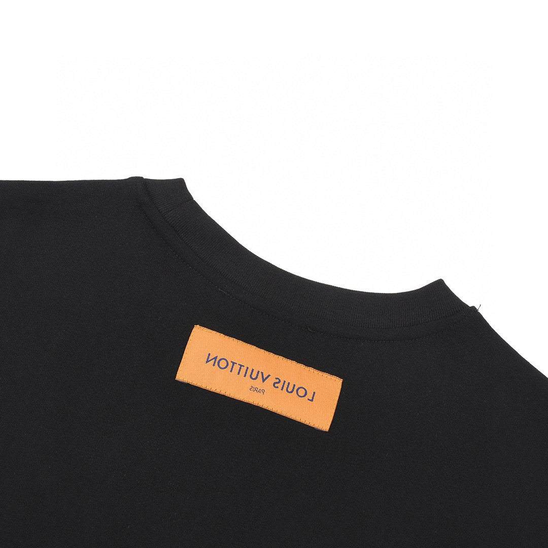 ÁO LOUIS VUITTON print cotton jersey T-shirt