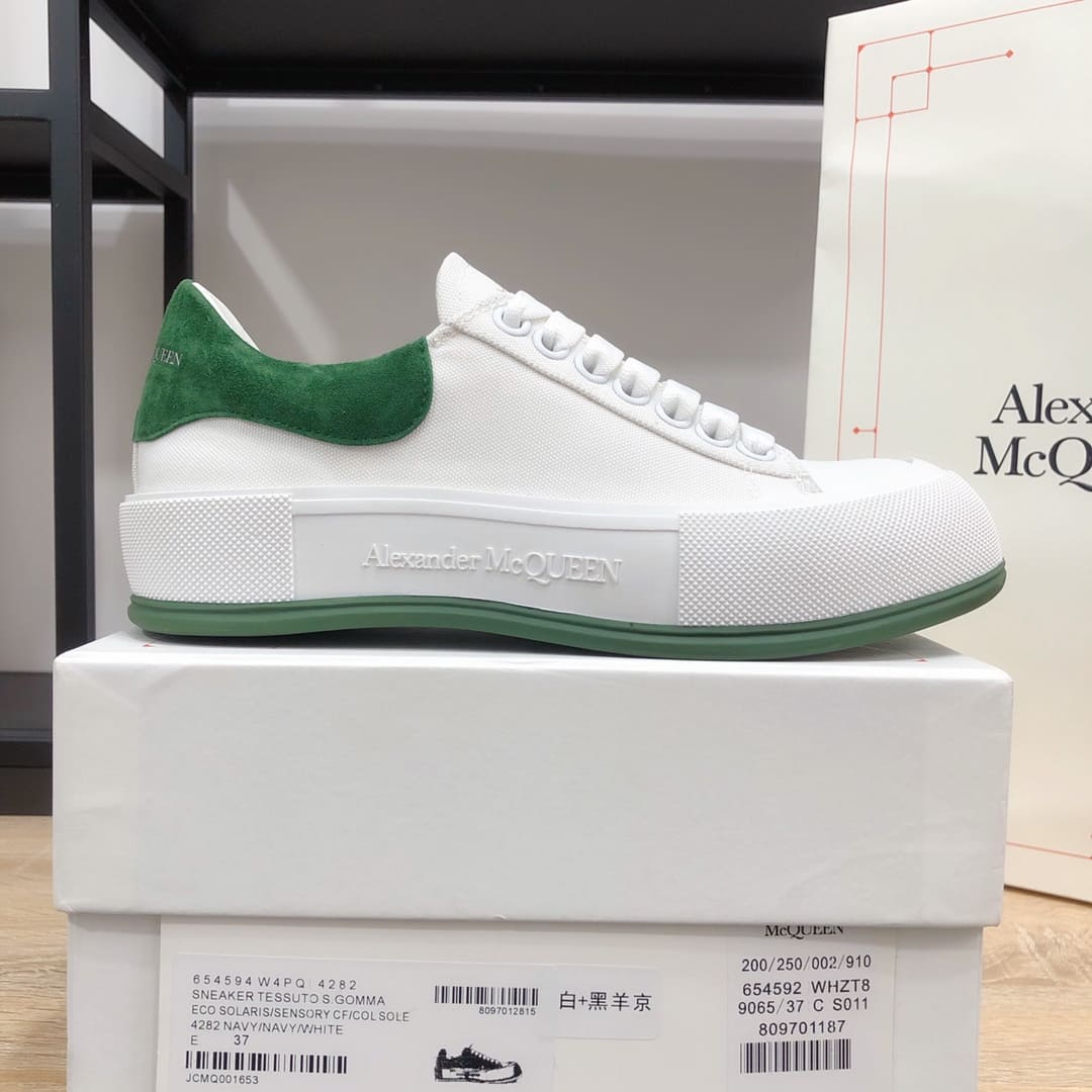GIÀY ALEXANDER MCQUEEN SNEAKERS SHOES AAA UNISEX NAM VÀ NỮ DA BÊ HẢO HẠNG