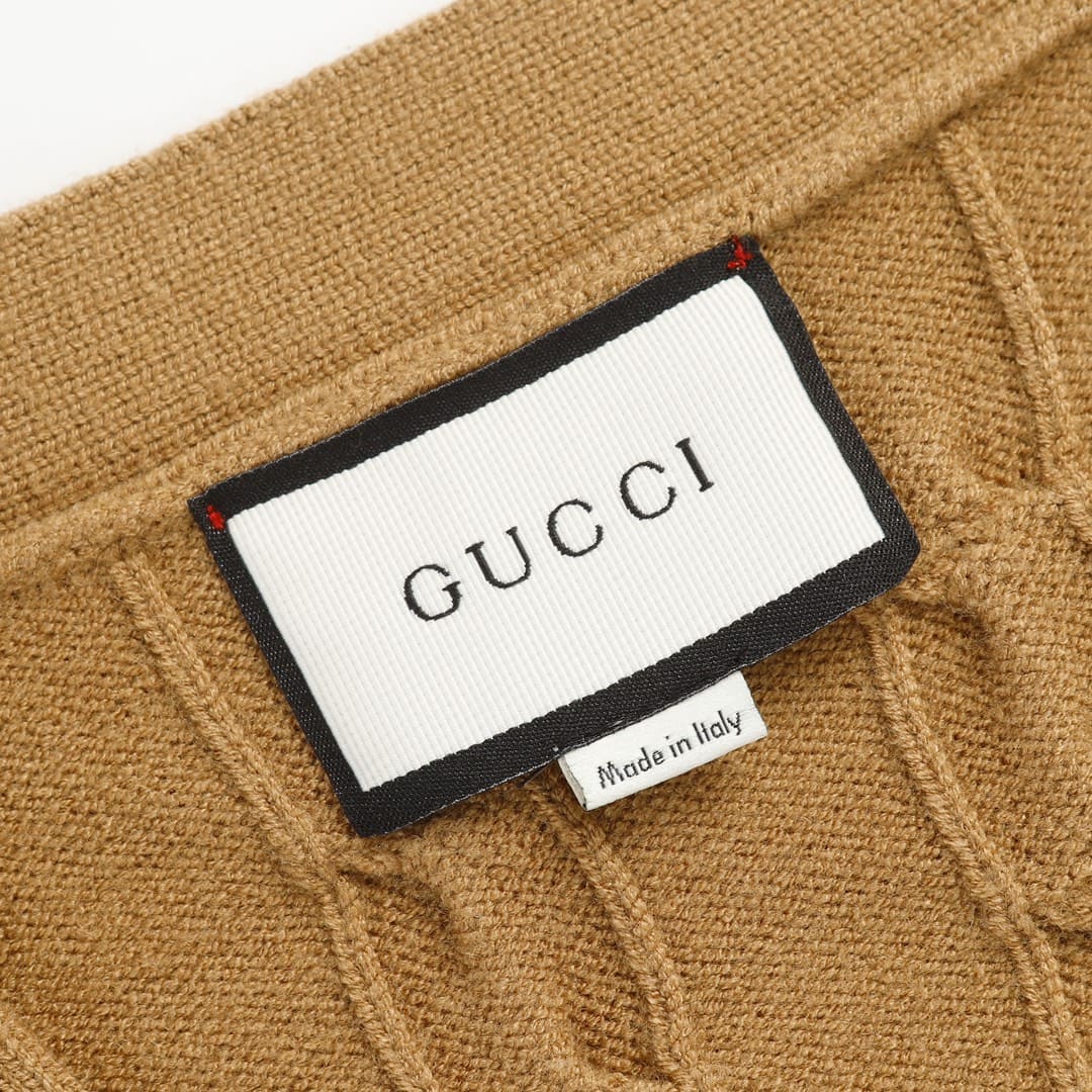 ÁO GUCCI Cashmere Yellow Sweater