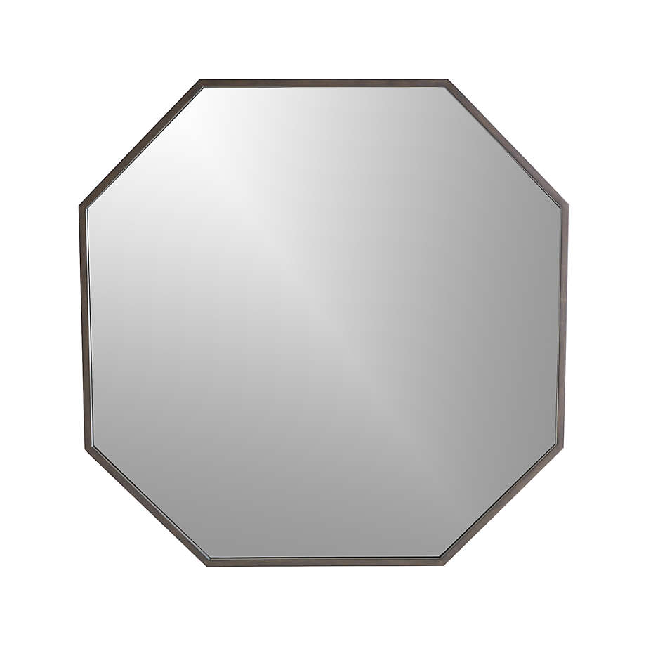 GƯƠNG Octagon Wall Mirror BLACK