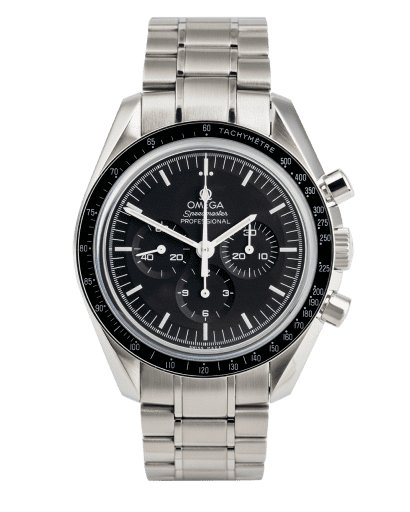 Đồng hồ Omega Speedmaster Sapphire mặt số màu đen