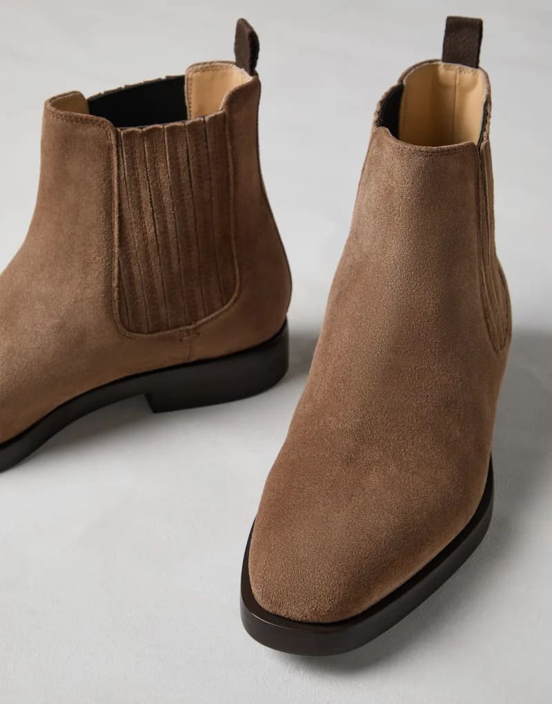 GIÀY BRUNELLO CUCINELLI CHELSEA BOOTS SHOES AAA DA LỘN