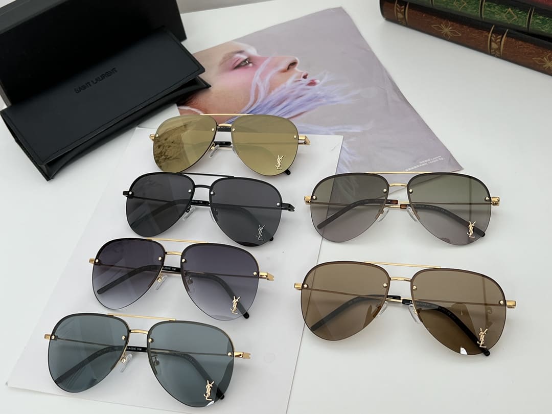 Kính SAINT LAURENT METAL FRAME HIGH CLASSY AAA