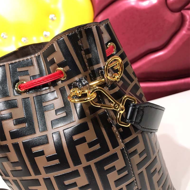 TÚI Fendi Women Mon Tresor Multicolor Leather Bag
