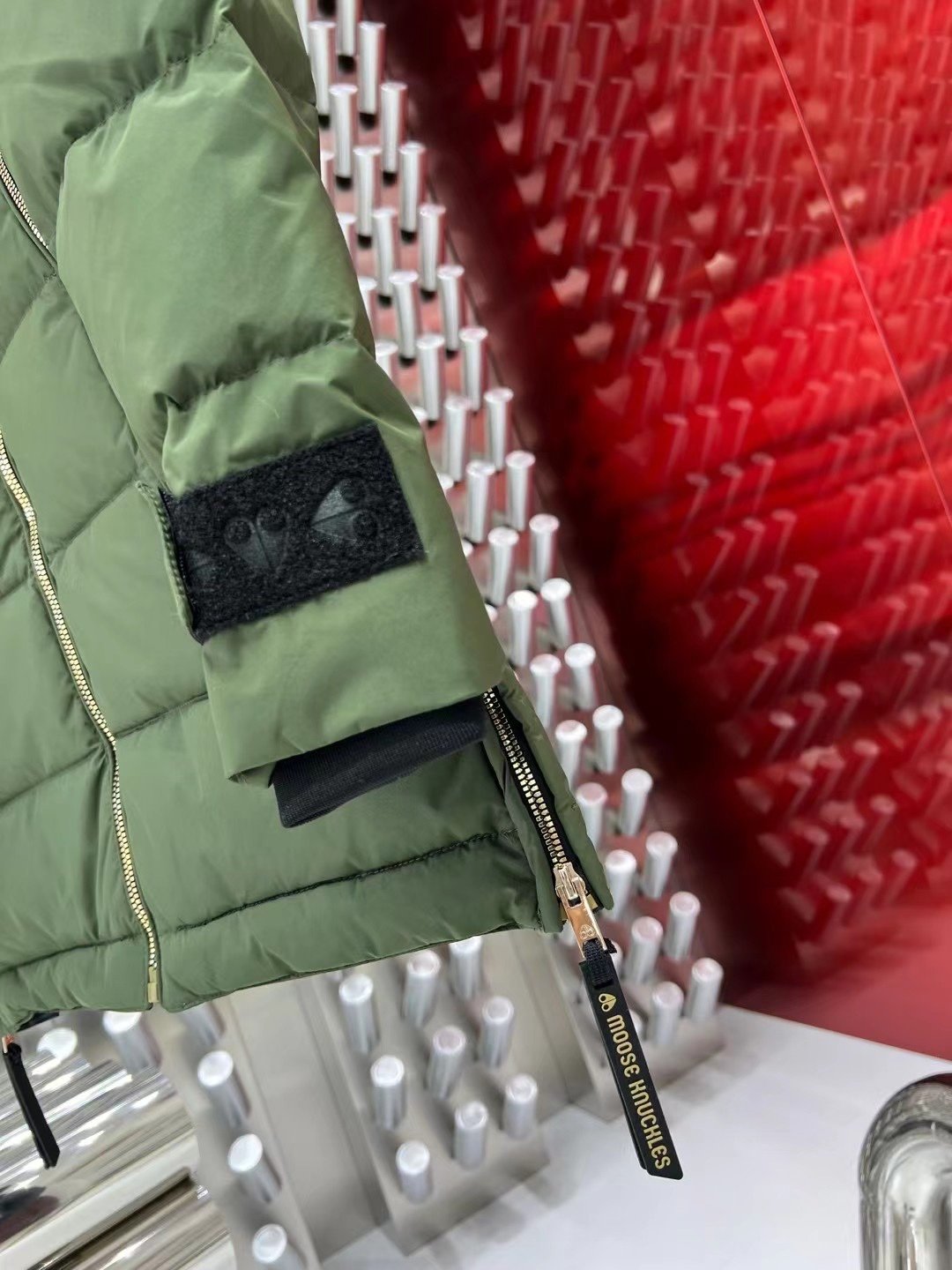ÁO MOOSE KNUCKLES MILITARY NYLON JACKET