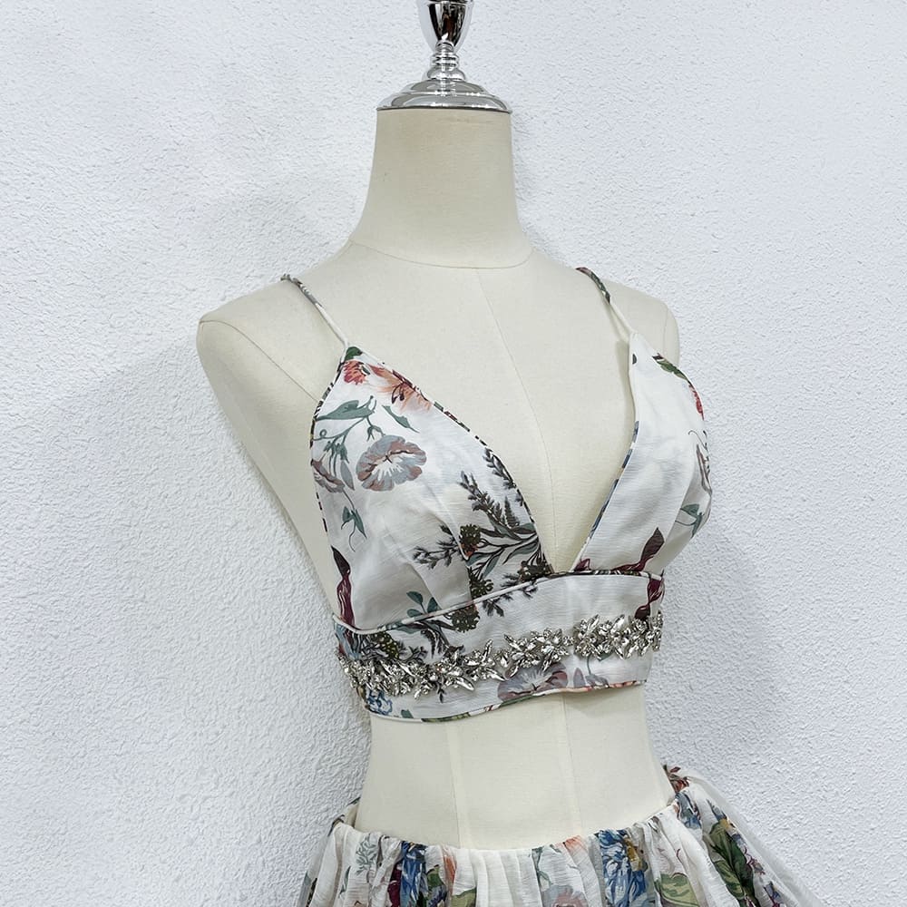 VÁY ZIMMERMANN Flower Vintage Dress High Classy