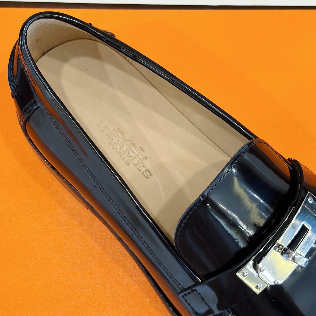 GIÀY HERMES LOAFER SHOES AAA