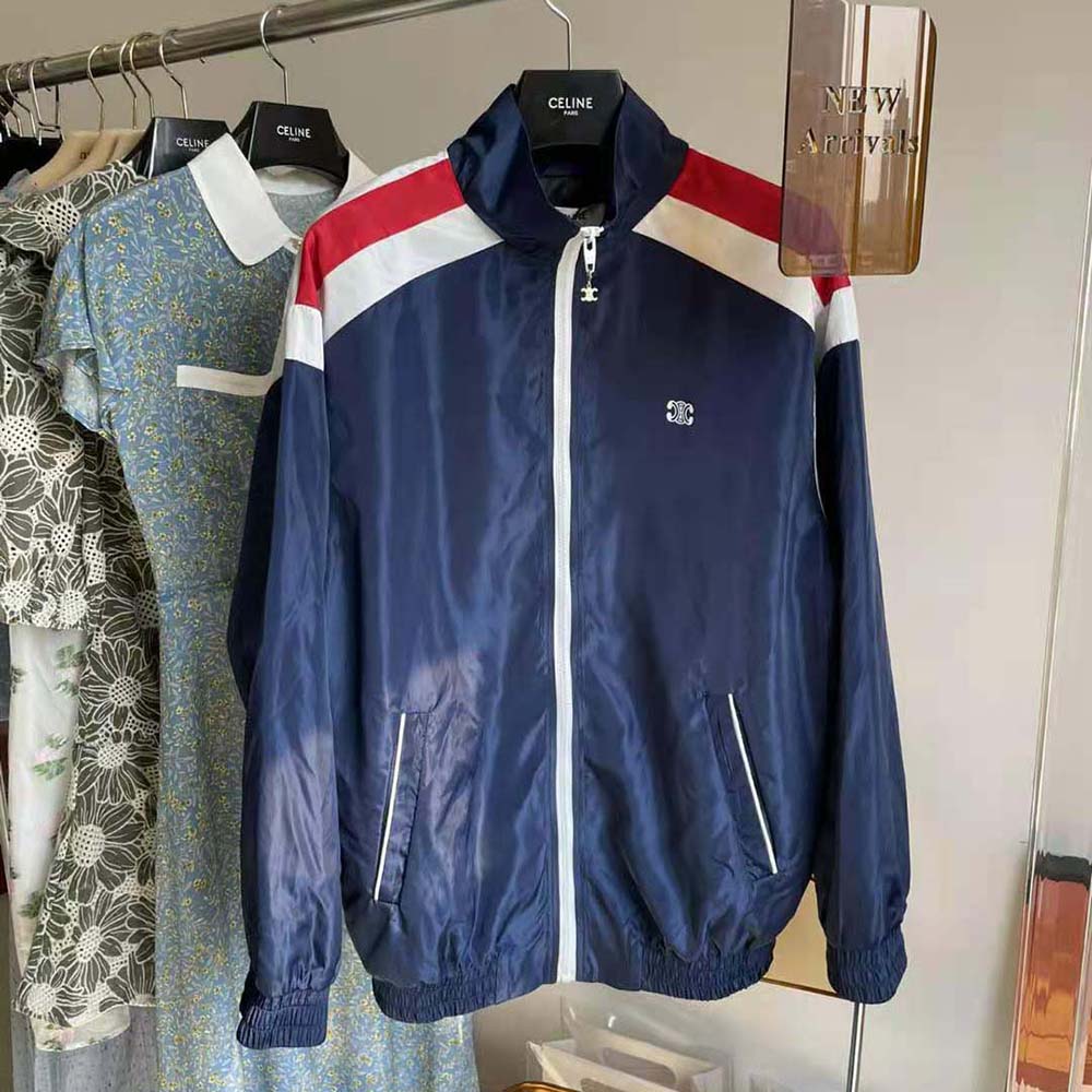 ÁO Celine Women Windbreaker in Lightweight Nylon