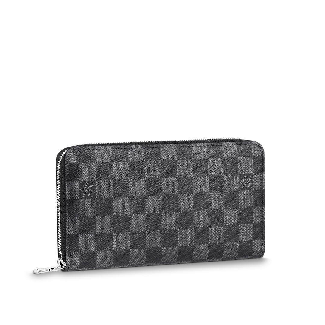 VÍ LOUIS VUITTON VÍ ZIPPY ORGANIZER DAMIER GRAPHITE