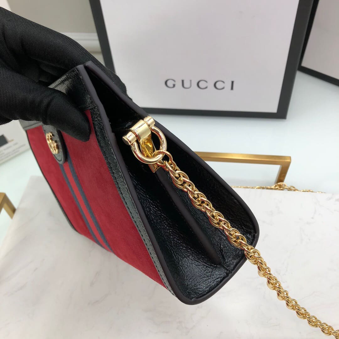 TÚI Gucci Ophidia GG small shoulder bag red Top Quality