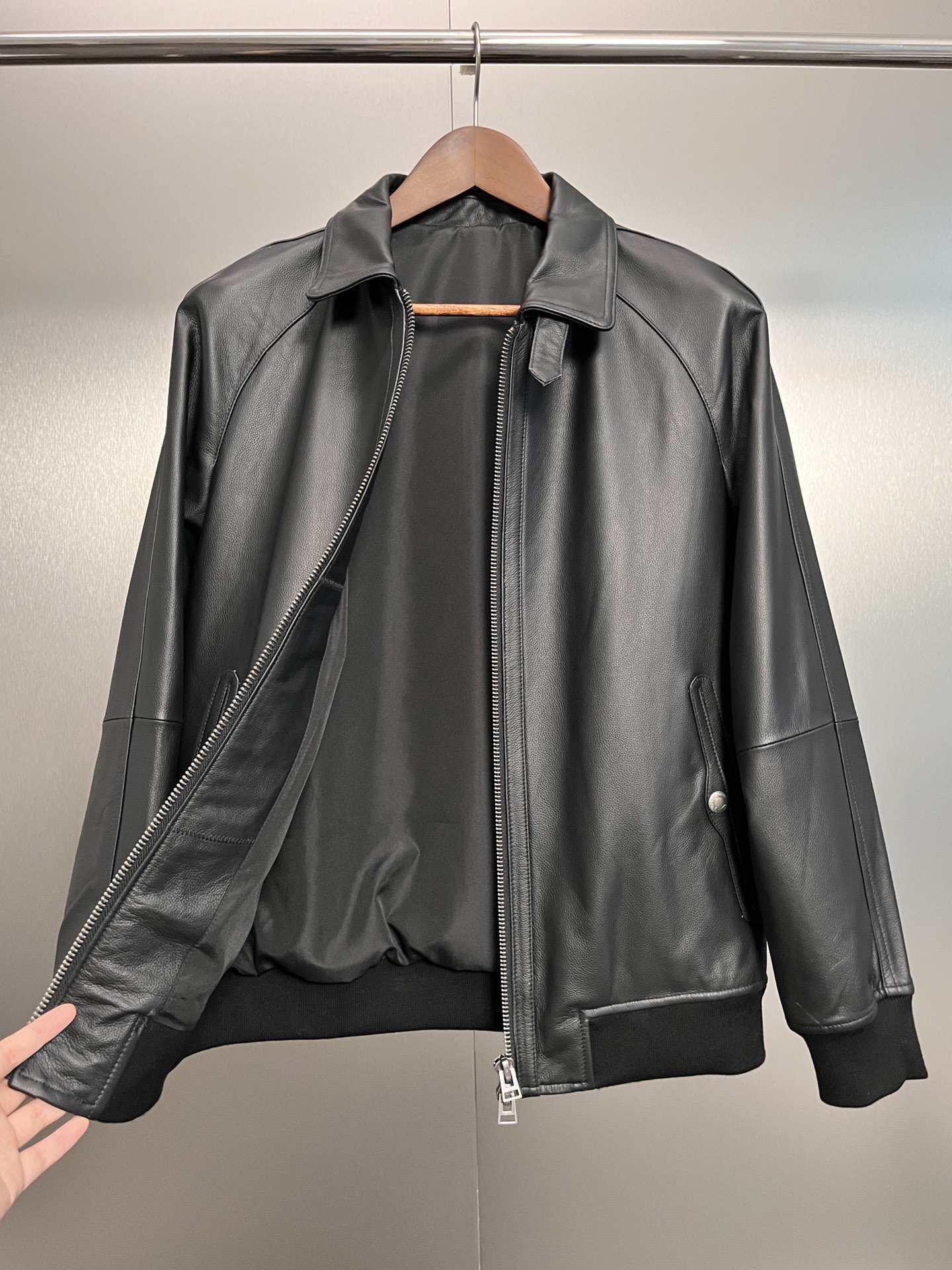 ÁO TOM FORD LEATHER JACKET