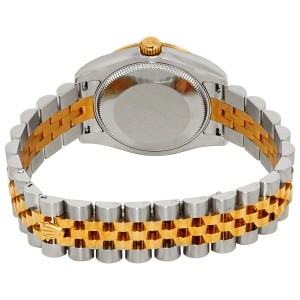 ĐỒNG HỒ ROLEX Datejust 31 Champagne Floral Dial Automatic Ladies Steel and 18 kt Gold