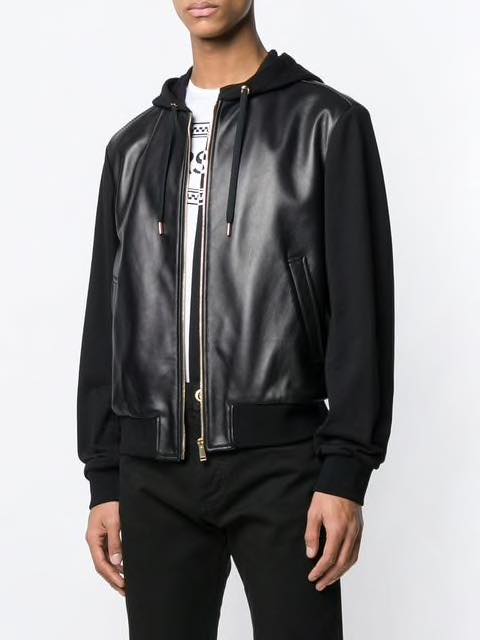 ÁO VERSACE MEDUSA LEATHER JACKET LAMBSKIN DA CỪU