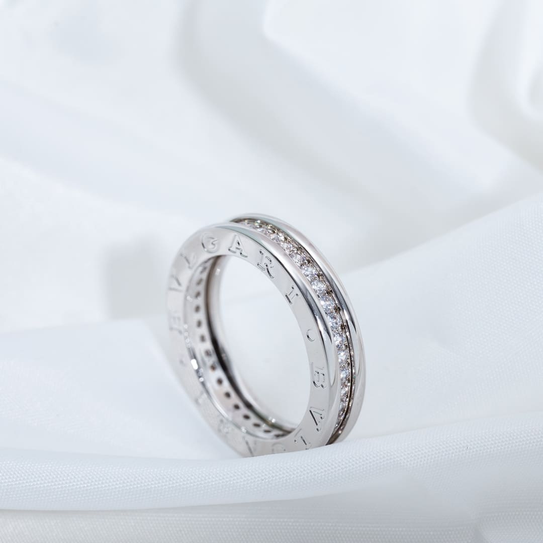 NHẪN BVLGARI B.ZERO 1 THIN VERSION DIAMOND BẢN MỎNG