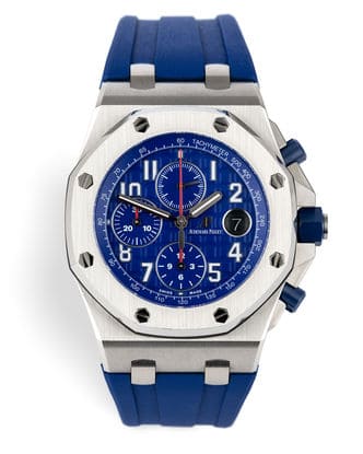 Đồng hồ Audemars Piguet Royal Oak Offshore Indigo mặt số màu xanh dương