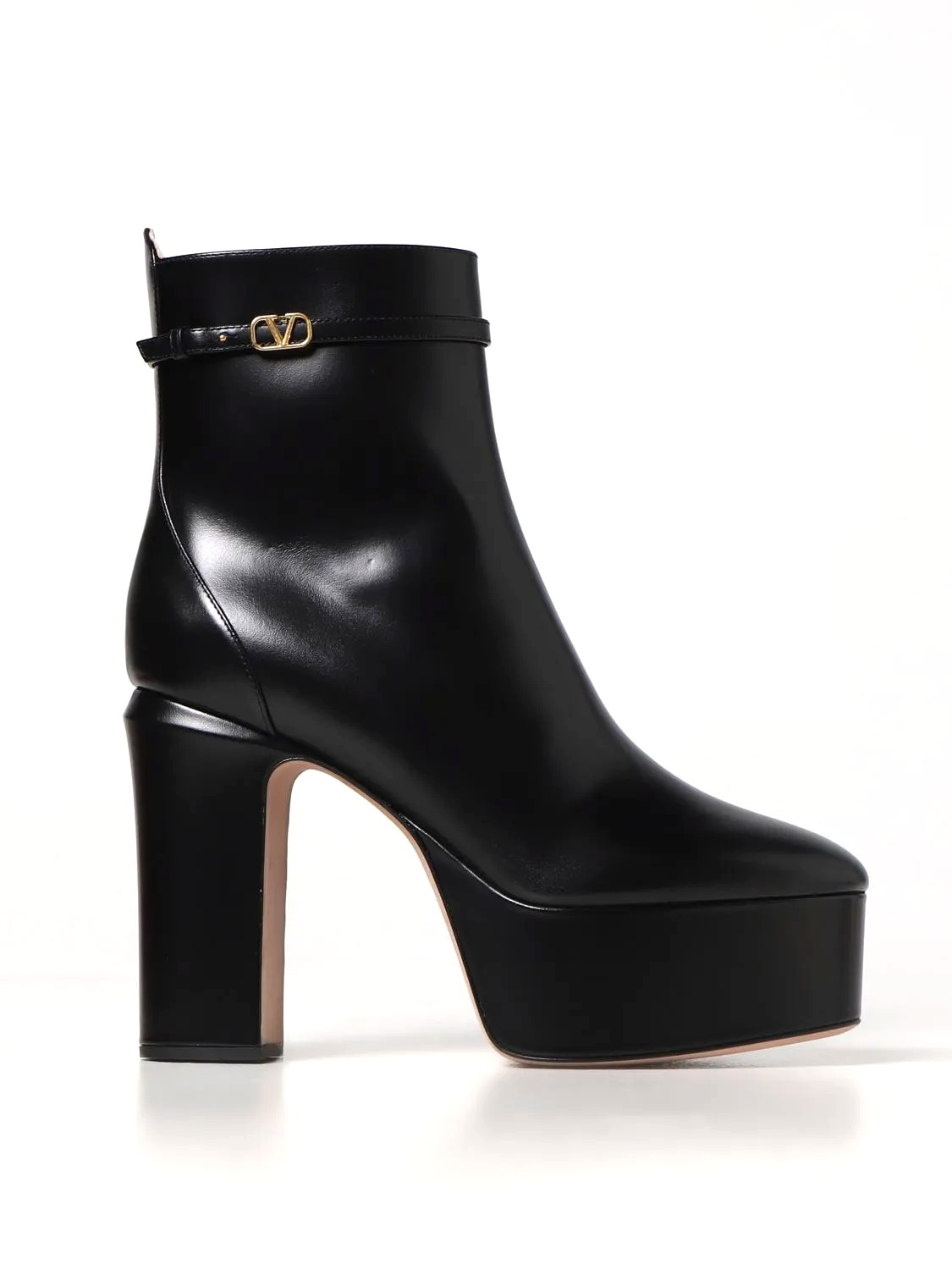 GIÀY VALENTINO GARAVANI Black heeled booties
