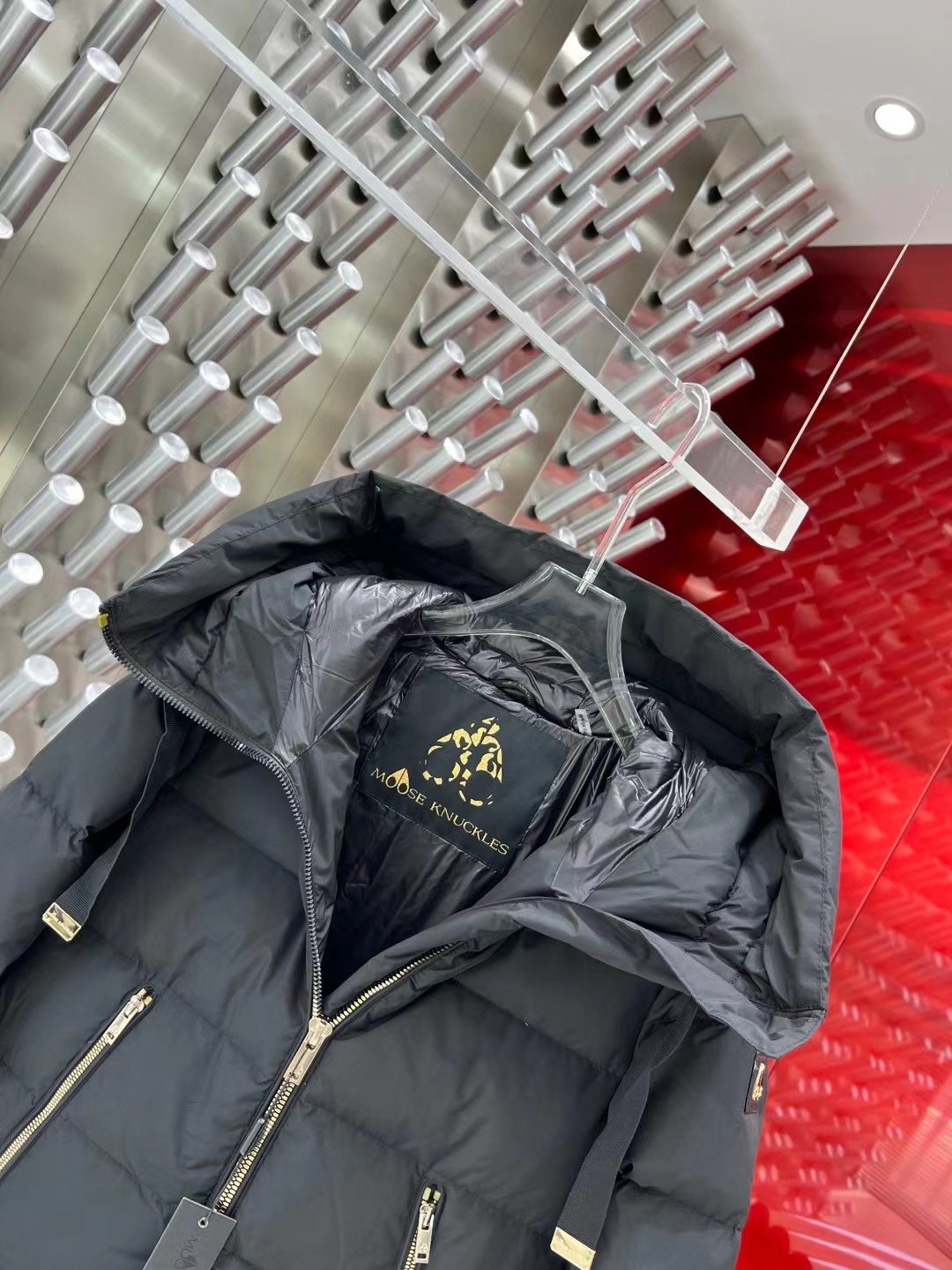 ÁO MOOSE KNUCKLES MILITARY NYLON JACKET
