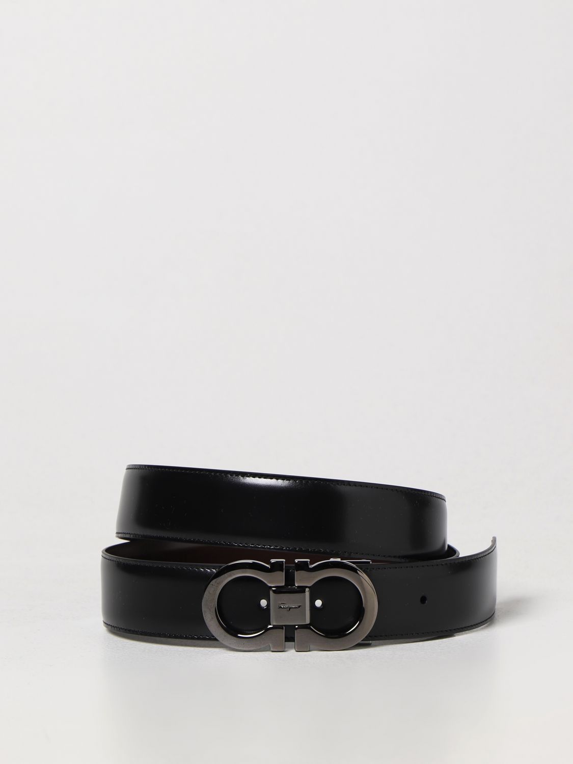 DÂY LƯNG SALVATORE FERRAGAMO brown leather
