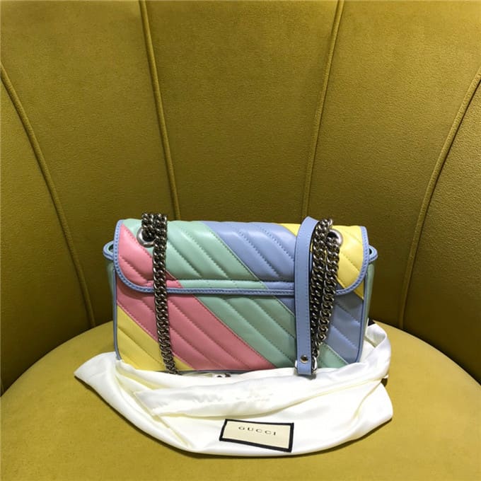 TÚI Gucci GG marmont small shoulder bag multicolor Top Quality