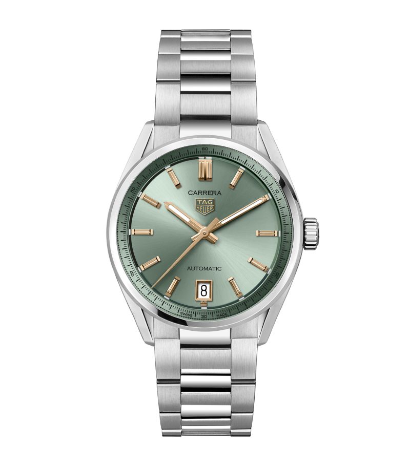 Đồng hồ TAG HEUER Carrera Date  36mm mặt số màu xanh