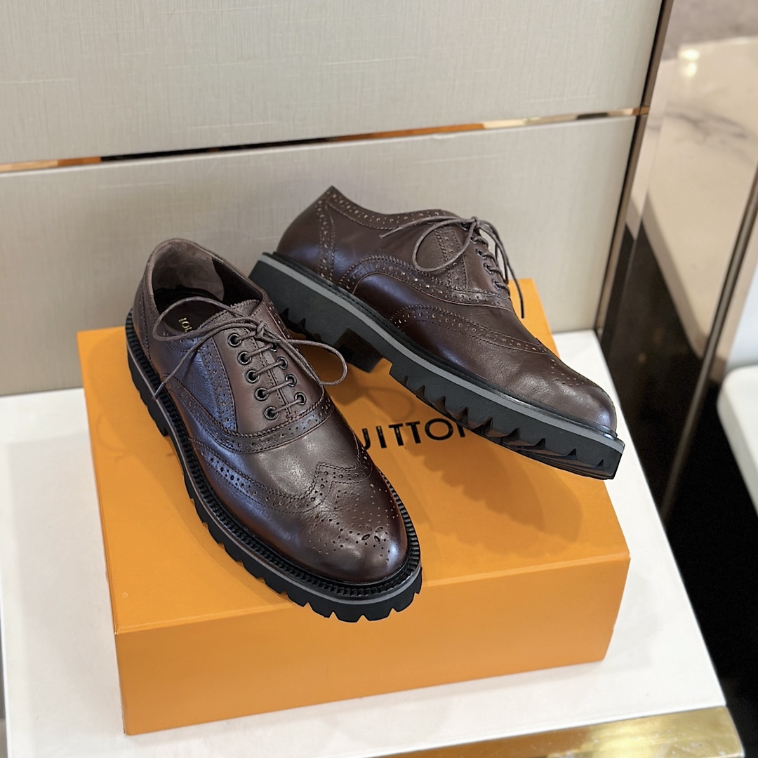 GIÀY LOUIS VUITTON OXFORD SHOES AAA