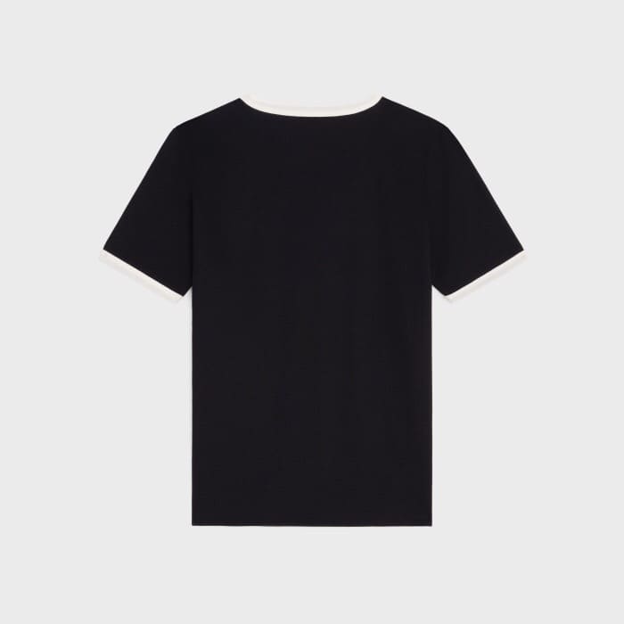 ÁO CELINE T SHIRT MÀU ĐEN UNISEX