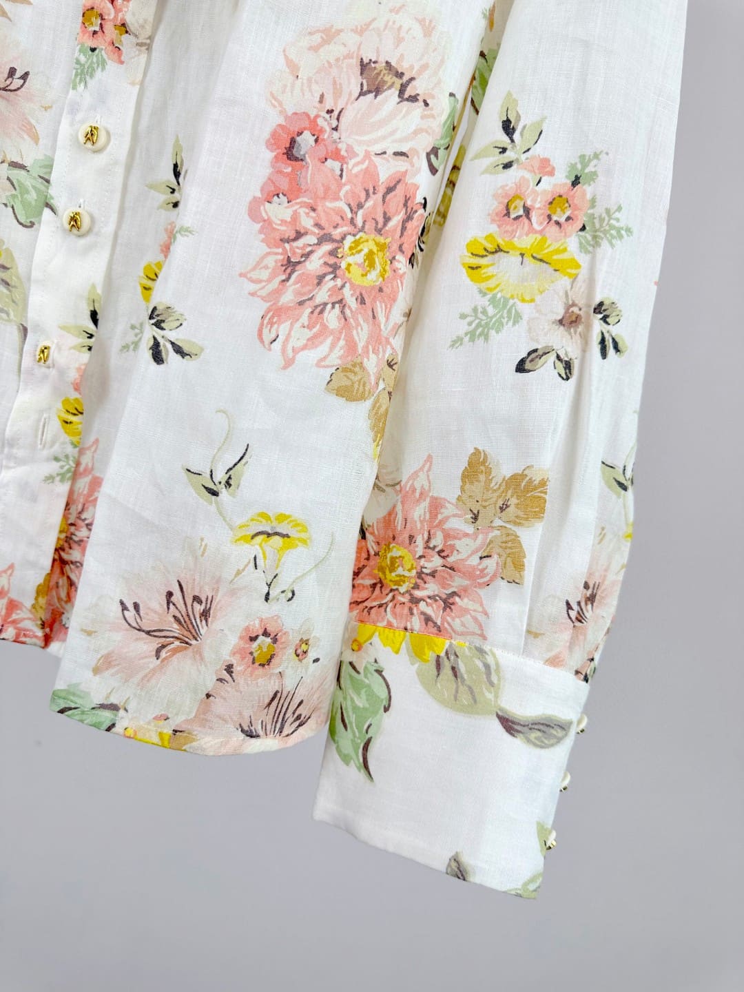ÁO ZIMMERMANN Flower Vintage Dress High Classy