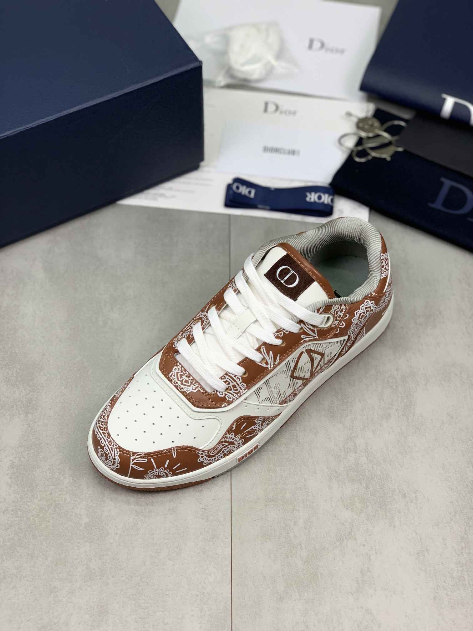 GIÀY CHRISTIAN DIOR LEATHER SNEAKER SHOES AAA