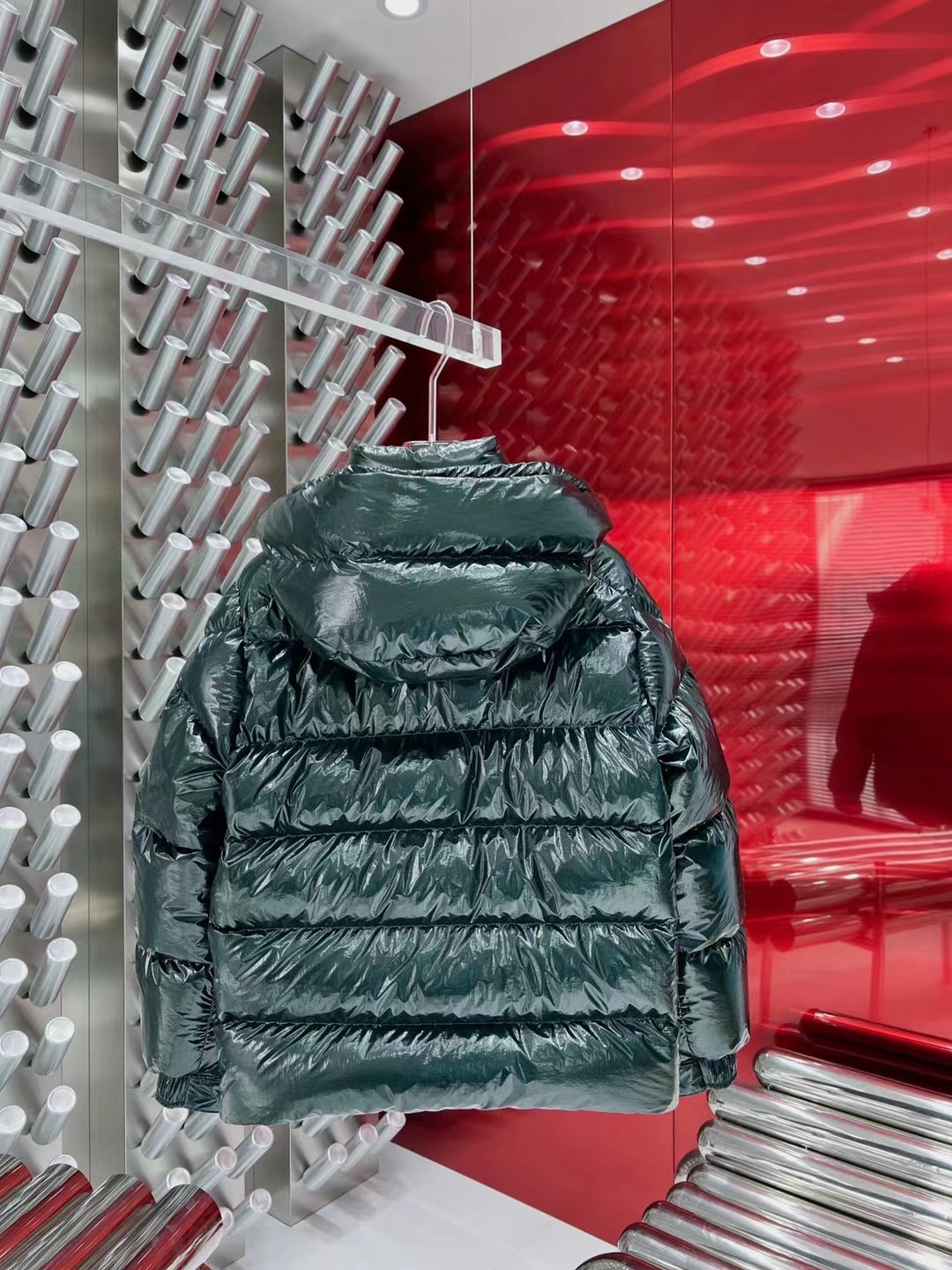ÁO MONCLER WINTER OLIVE DOWN JACKET