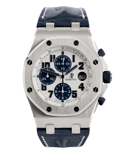 Đồng hồ Audemars Piguet Royal Oak Offshore Chronograph mặt số màu trắng
