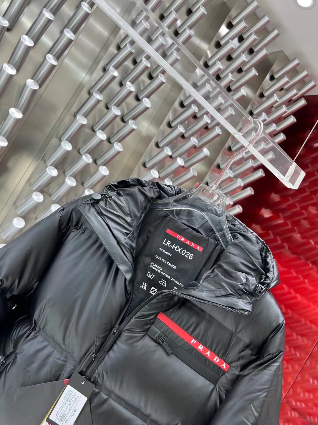 ÁO PRADA FEATHER DOWN JACKET