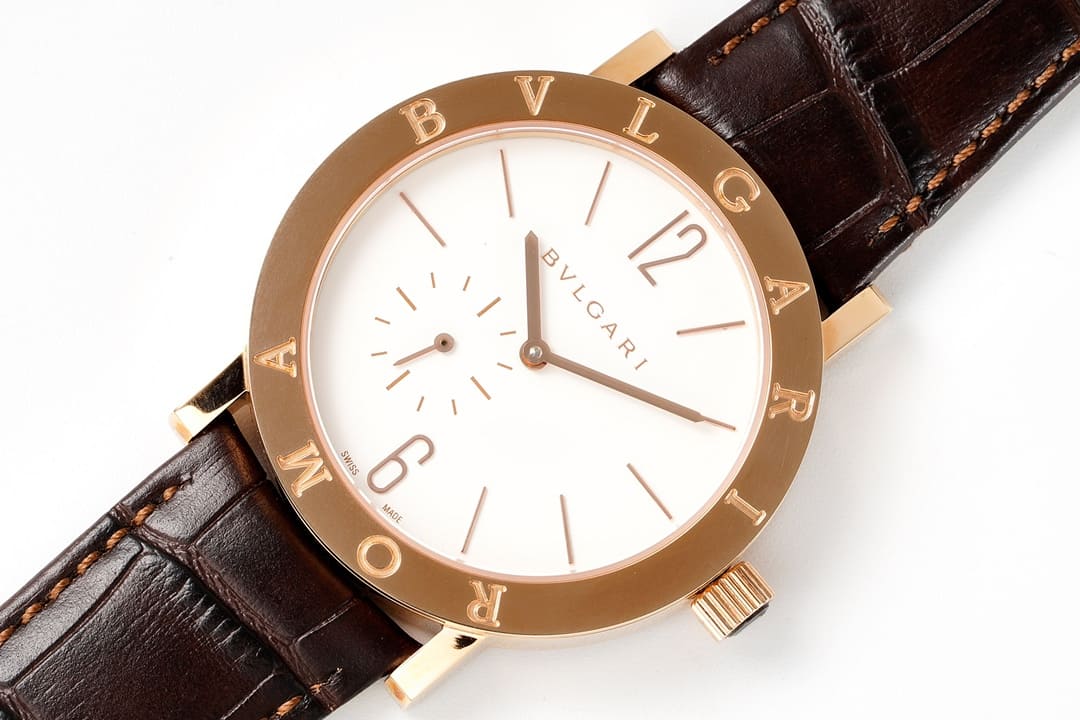 Đồng hồ BVLGARI Roma Automatic Rose Gold mặt số màu trắng