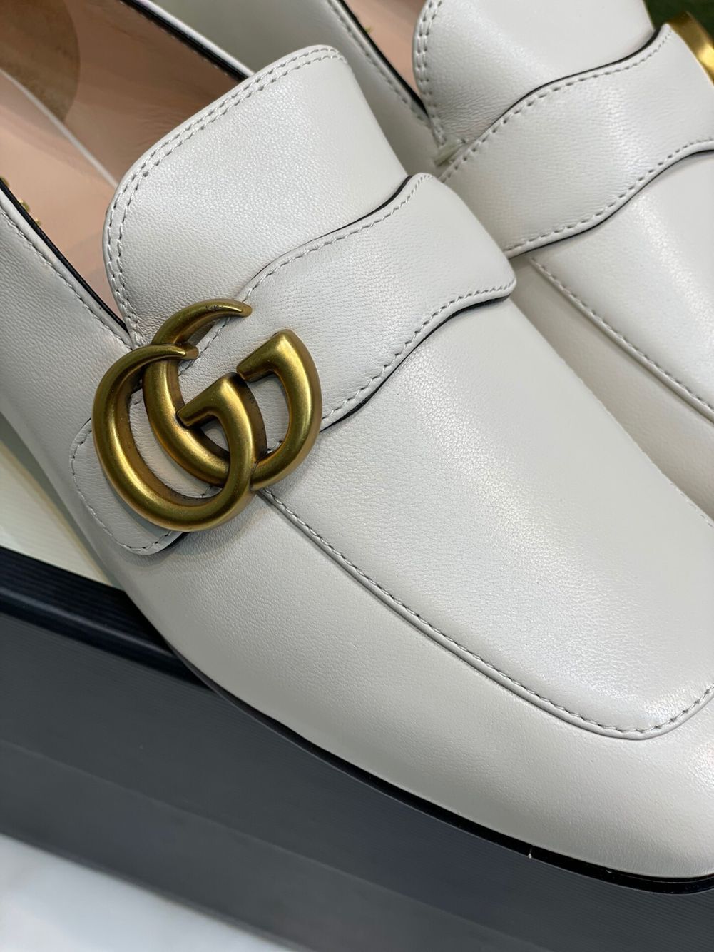 GIÀY GUCCI GG HEEL SHOES