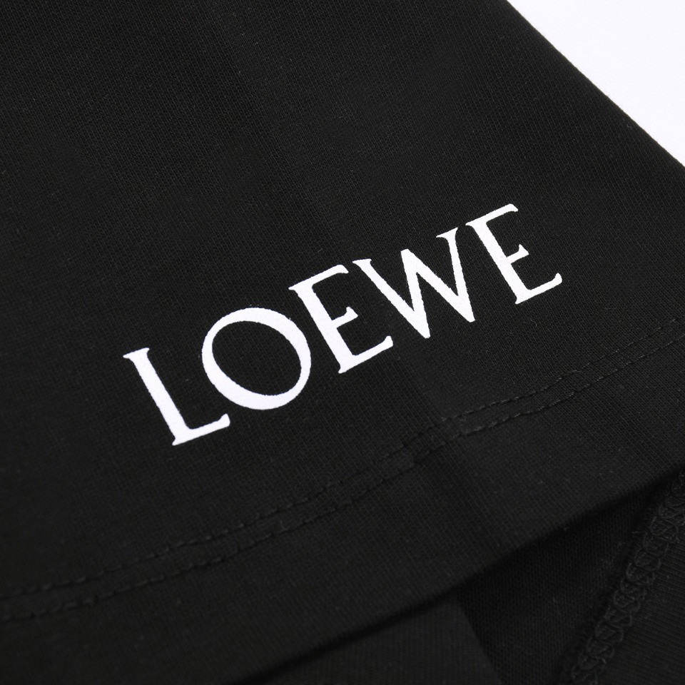 ÁO LOEWE SPAIN print cotton jersey T-shirt