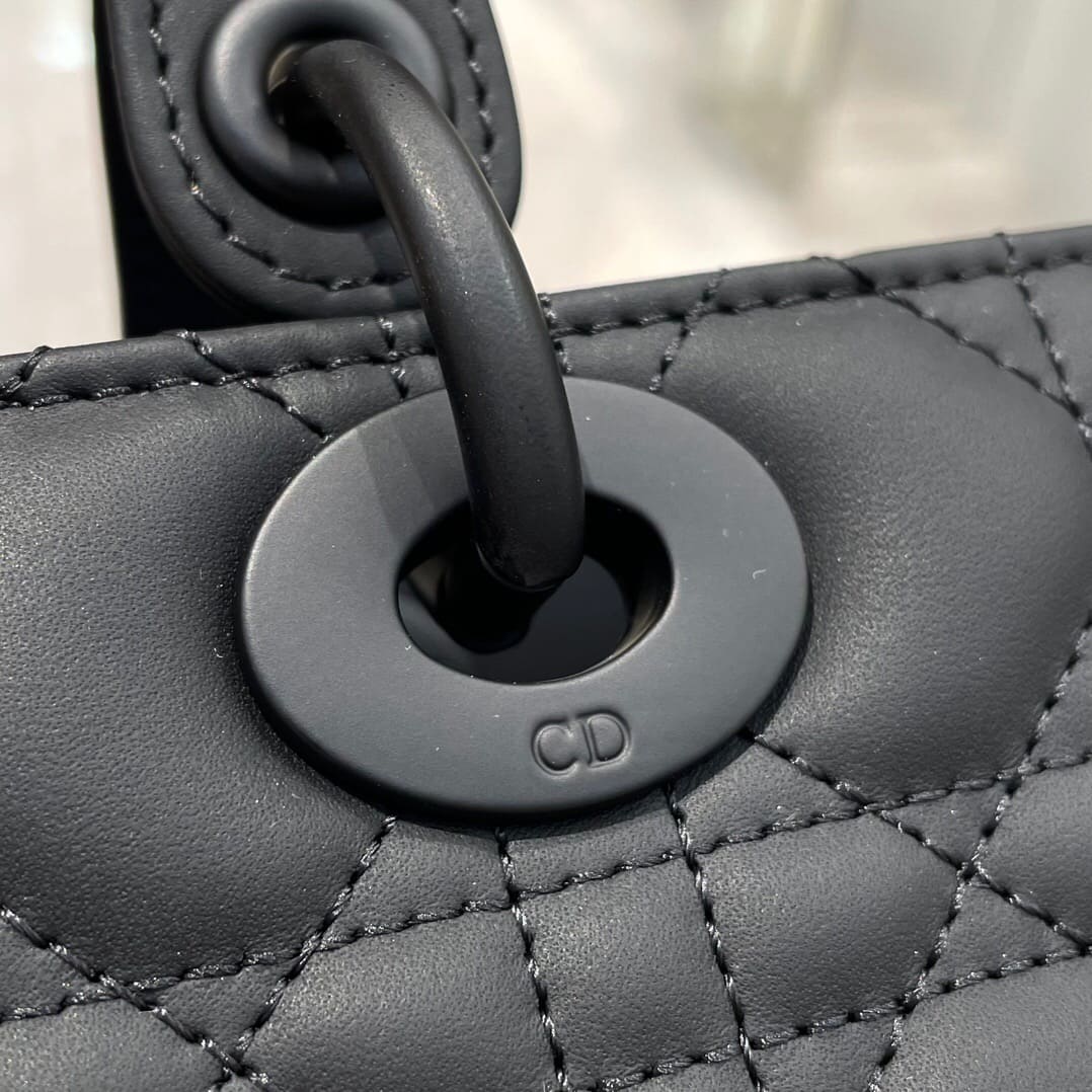 TÚI CHRISTIAN DIOR Lady Dior Bag Black Cannage Lambskin Top Quality