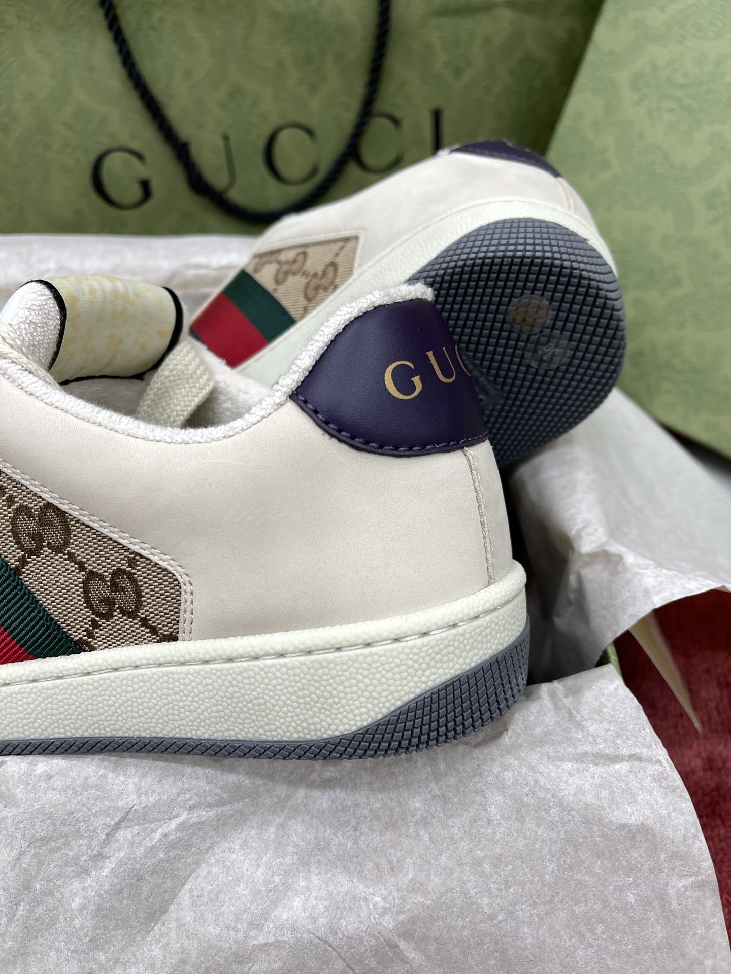 GIÀY GUCCI SCREENER SNEAKER SHOES AAA