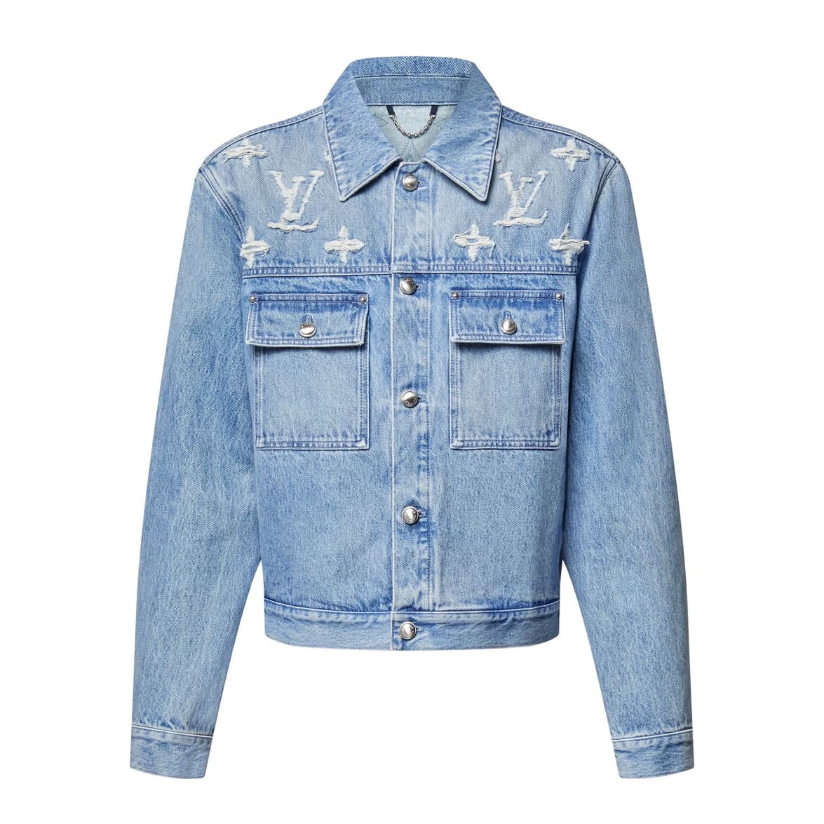 ÁO LOUIS VUITTON DENIM JACKET TOP QUALITY AAA