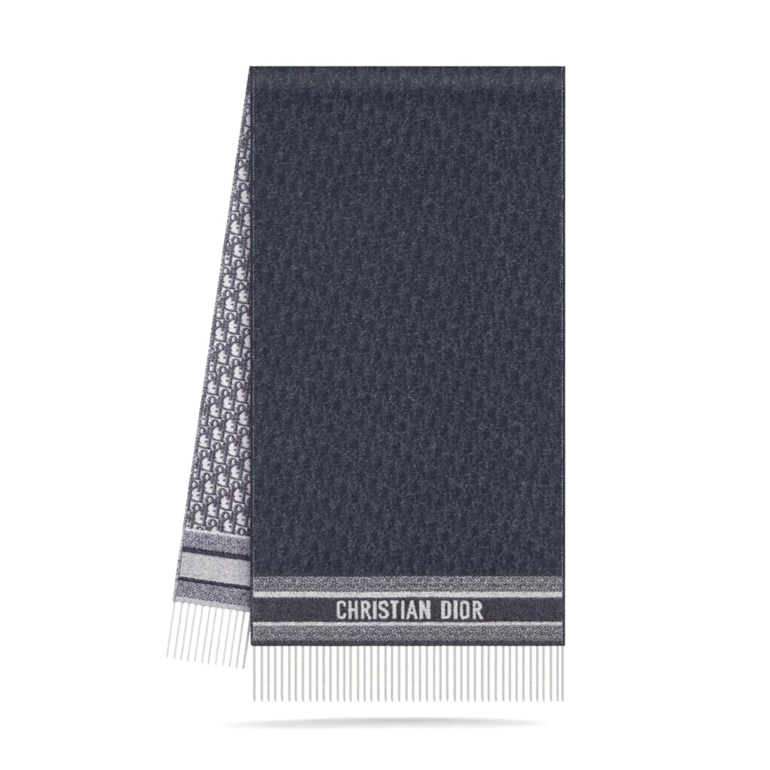KHĂN DIOR TOP QUALITY AAA 100% CASHMERE SỬ DỤNG HAI MẶT