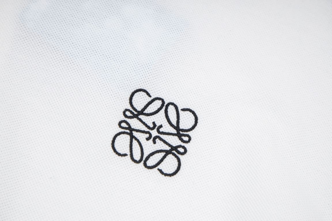 ÁO LOEWE POLO SHIRT MÀU TRẮNG UNISEX