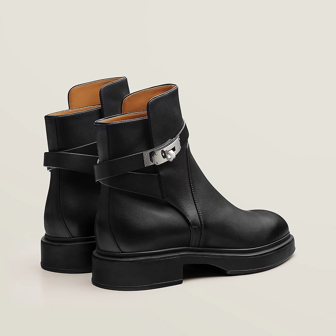 GIÀY HERMES VEO ANKLE BOOT CALFLSKIN LEATHER SS2022