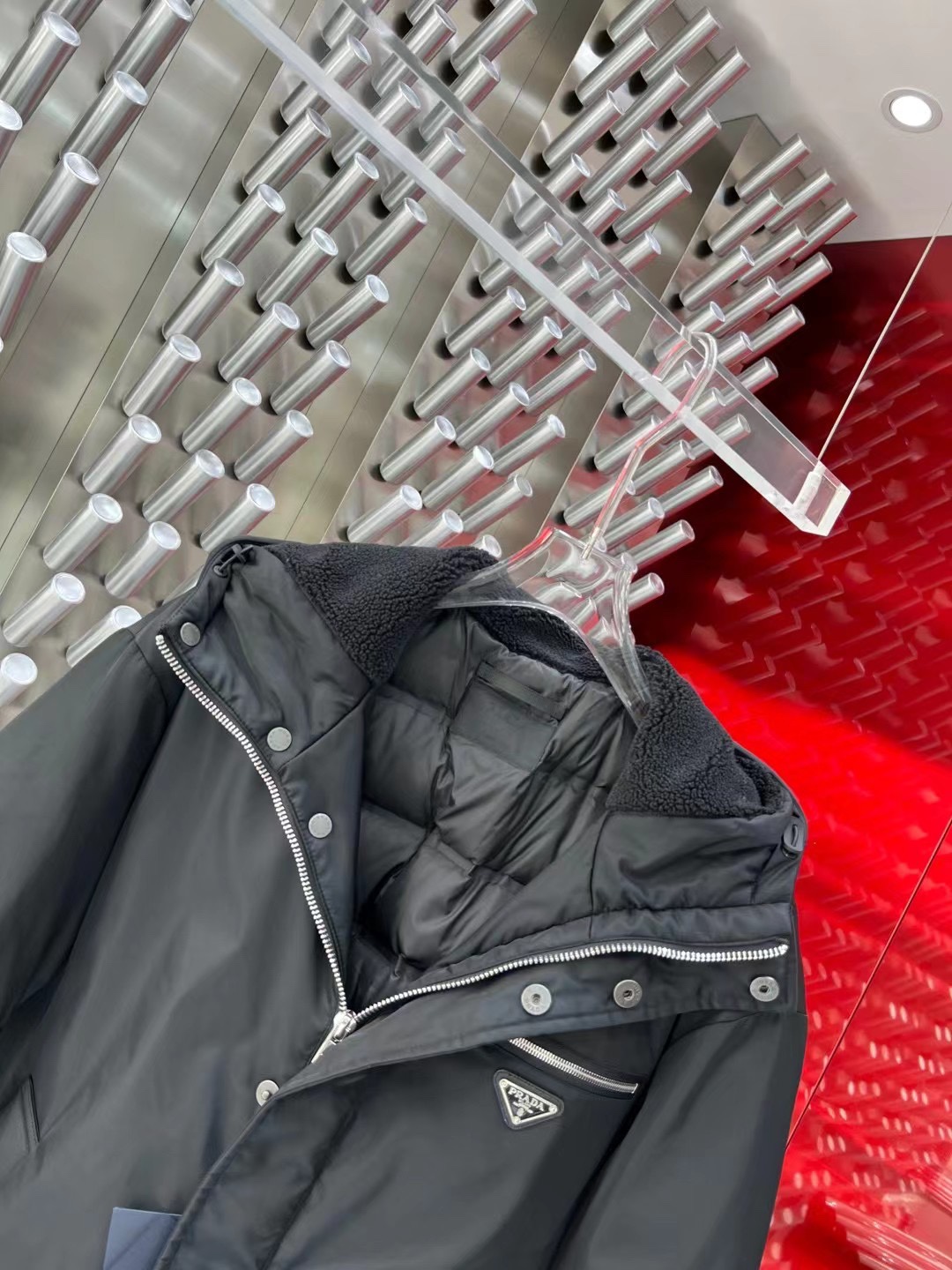 ÁO PRADA FEATHER DOWN JACKET