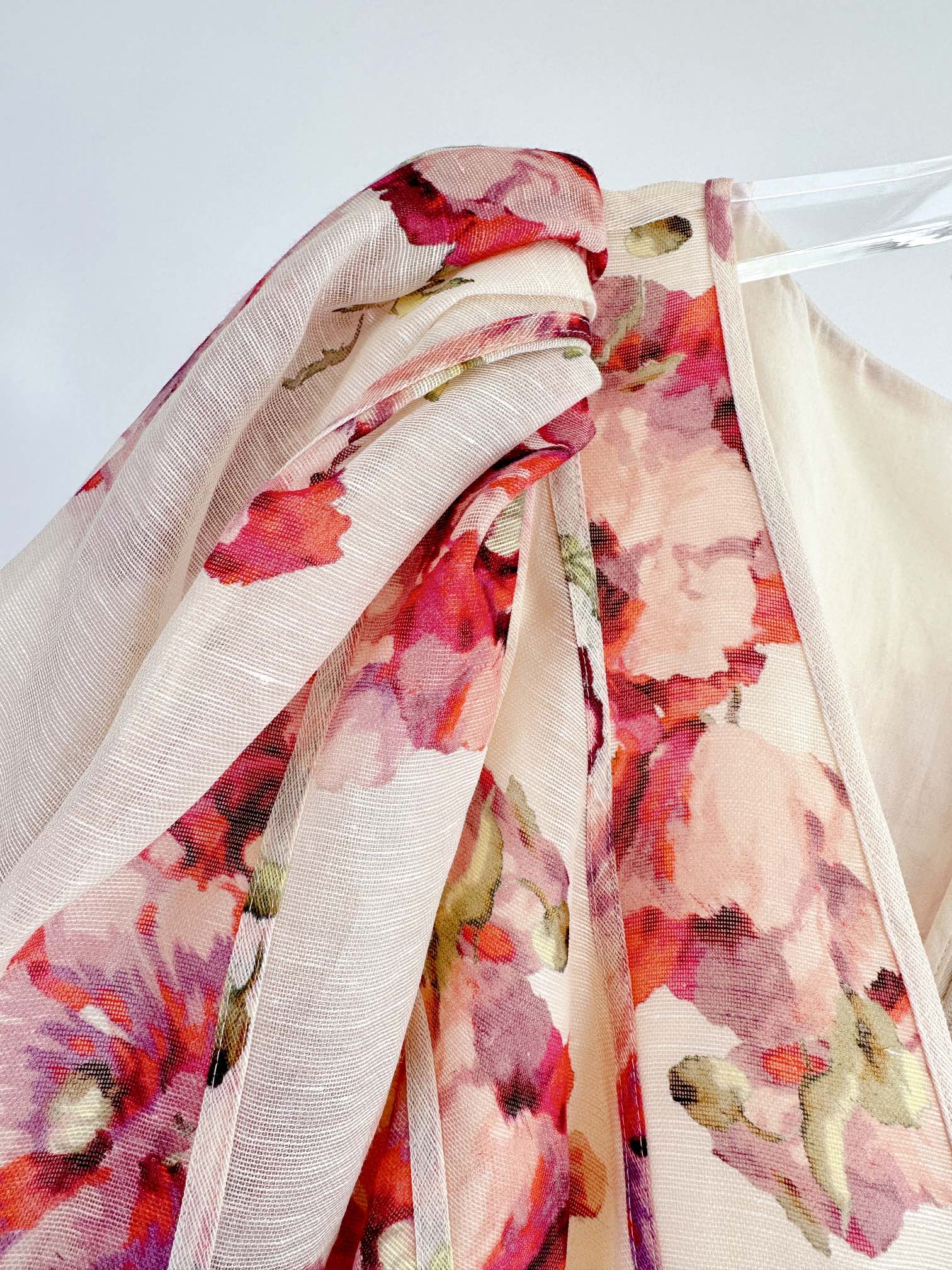 VÁY ZIMMERMANN Red Flower Vintage Dress